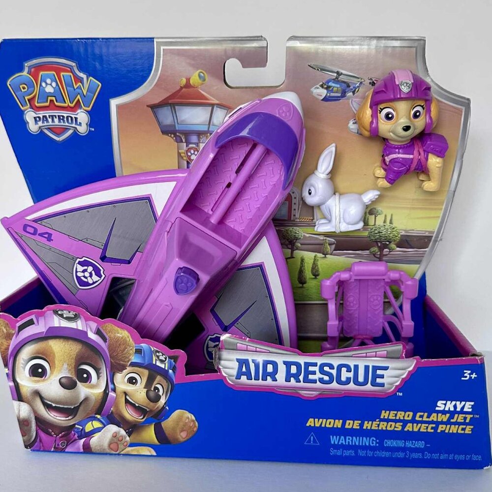 PAW Patrol Air Rescue‎ Skye Hero Claw Jet – Nickelodeon Spin Master